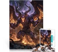 Adult Jigsaw Puzzles 1000 Pieces Twisted Demon Fury Made of cardboard for and from 14 years and over Assembling the model Gift Toys 。size:38x52cm/14.96x20.47inch