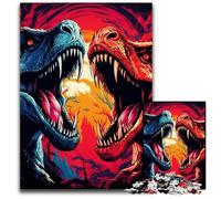 Adult Jigsaw Puzzles 1000 Pieces Tyrannosaurus Rex Looking for Prey Impossible Jigsaw Puzzles for Adults Brain Challenge for Teenagers & Home Decor 1000 PCS(38x26cm)
