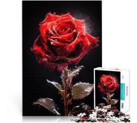 Adult Jigsaw Puzzles 1000 Pieces Whispers of a Rose Lernspiel-Herausforderungsspielzeug Eltern-Kind-Interaktion50x70cm