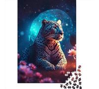 Adult Jigsaw Puzzles 1000 Pieces White Jaguar On Mars Wooden Puzzle for Adults And Teenager Home Decoration Puzzle Toys 1000pcs (38x26cm)