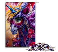 Adult Jigsaw Puzzles 1000 Pieces Wonderful Unicorn Home Decoration Puzzle Toys Deal As Gifts for The Whole Family 75x50cm
