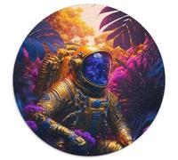 Adult Jigsaw Puzzles 1000 Pieces Wrong Destination Round Jigsaw Puzzles 1000 Pieces for Adults DIY Home Decor Gift, Brain Teaser Game 1000pcs (67.5x67.5cm)