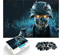 Adult Jigsaw Puzzles 1000 Pieces Zombie Halloween SciFi Intellektuelles Spiel Die Liebe zwischen Paaren stärken75x50cm