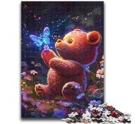 Adult Jigsaw Puzzles 1000 Teddy Bear for Educational Game Challenge Toy for Is Ideal As A Gift for The Whole Family 26x38cm