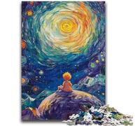 Adult Jigsaw Puzzles 1000 The Little Prince of The Night Sky for Educational Game Challenge Toy for Is Ideal As A Gift for The Whole Family 50x75cm