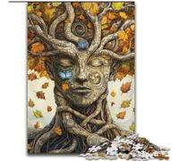 Adult Jigsaw Puzzles 1000 Tree Man, for Ages 14 And over Each Piece Is Unique - Fun And Challenging Game for The Whole Family Good Gift (size 26x38cm)
