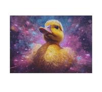 Adult Jigsaw Puzzles 1000pcs(38x26cm) Purple Magic Duck Puzzle for Adults Brain Teaser Game Analysis And Logic Educational Challenge 1000pcs(38x26cm)