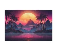 Adult Jigsaw Puzzles 1000pcs(75x50cm) Enchanted Synth Dreams Puzzle for Adults Brain Teaser Game Analysis And Logic Educational Challenge 1000pcs(75x50cm)