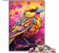 Adult Jigsaw Puzzles 1000Pieces Pink Sparrow Jigsaw Puzzle 1000Pieces Challenging Brain Teaser for Teenagers & Families (Size 50x75 cm)