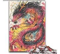 Adult Jigsaw Puzzles 2000 Chinese Dragon Challenging To Complete But Fun And Humorous Unique Birthday And Gifts 70x100cm