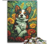 Adult Jigsaw Puzzles 2000 Happy Puppy Brain Intelligence Challenge Addictive Toys Funny Gift for Ages 14+ 70x100cm