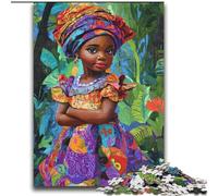 Adult Jigsaw Puzzles 2000 Pieces African Woman for Age 14 Years And over Decompressing Intellectual Educational Toy Great Gift 70x100cm