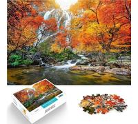 Adult Jigsaw Puzzles 2000 Pieces Autumn forest in Thailand Made of cardboard for ages 14 and over Educational toy for learning gifts for friends and family。size：70x100cm/27.5x39.3inch