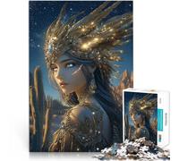 Adult Jigsaw Puzzles 2000 Pieces Beautiful Indian princess Learning Educational Toys Family Games 70x100cm A Work of Art for Age 14