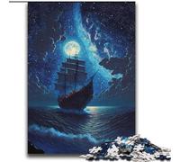 Adult Jigsaw Puzzles 2000 Pieces Beautiful Pirate Ship for And from 14 Years And over Play Toys Because It Is Ideal As A Gift for The Whole Family 70x100cm