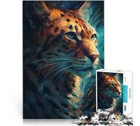 Adult Jigsaw Puzzles 2000 Pieces Bengal Cat Wizardry Intellektuelles Spiel Lustige Aktivitäten für zu Hause, Geburtstagsgeschenk, Reisegeschenk,70x100cm