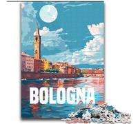 Adult Jigsaw Puzzles 2000 Pieces Bologna Italy, Help The Brain Exercise Addictive Toys to Cultivate Patience Perfect Decoration 70x100cm