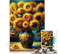 Adult Jigsaw Puzzles 2000 Pieces bright sunflower Help the brain exercise addictive toys to cultivate patience 70x100cm wall decoration for ages 14+