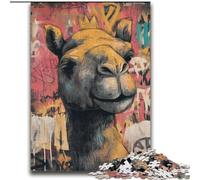 Adult Jigsaw Puzzles 2000 Pieces Camel Art Help The Brain Exercise Addictive Toys to Cultivate Patience Perfect Decoration 70x100cm