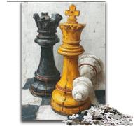 Adult Jigsaw Puzzles 2000 Pieces Chess Oil Painting for And from 14 Years And over Play Toys Because It Is Ideal As A Gift for The Whole Family 70x100cm