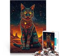 Adult Jigsaw Puzzles 2000 Pieces Color cat Made of cardboard for and from 14 years and over Toys for family entertainment Birthday and unique gifts。size：70x100cm/27.5x39.3inch