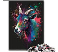 Adult Jigsaw Puzzles 2000 Pieces Colourful Goats for 14+ Unique Challenge Game Family Games Christmas Birthday Gifts 70x100cm