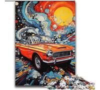 Adult Jigsaw Puzzles 2000 Pieces Cool Colourful Sports Cars for Age 14 Years And over Decompressing Intellectual Educational Toy Great Gift 70x100cm