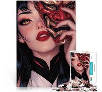 Adult Jigsaw Puzzles 2000 Pieces Duality of Masks Spielzeug-Intellektuelles Spiel Lernspiel für Geburtstag, Weihnachten70x100cm