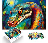 Adult Jigsaw Puzzles 2000 Pieces Fantasy Snake Print Staycation: Zeit totschlagen Tolle Geschenke und Spielzeuge70x100cm