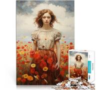Adult Jigsaw Puzzles 2000 Pieces Flowers field Made of cardboard for and from 14 years and over Educational Games For Adults and teenagers Artwork Gift 。size:70x100cm/27.5x39.3inch