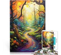 Adult Jigsaw Puzzles 2000 Pieces Forest of Mystery Wonder Made of cardboard for ages 14 and over For family fun Birthday gift, gifts, wall art。size：70x100cm/27.5x39.3inch