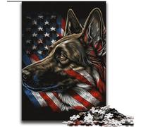 Adult Jigsaw Puzzles 2000 Pieces German Shepherd Stress Reliever Staycation Kill Time Perfect Decoration for Age 14+ 70x100cm