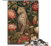 Adult Jigsaw Puzzles 2000 Pieces Golden Leopard Stress Reliever Staycation Kill Time Perfect Decoration for Age 14+ 70x100cm