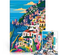 Adult Jigsaw Puzzles 2000 Pieces Italy Aesthetic Art Familienspiel für und Jedes Stück ist einzigartig Anspruchsvolles Familienspiel70x100cm