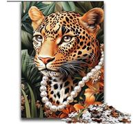 Adult Jigsaw Puzzles 2000 Pieces Leopard Rose for 14+ Unique Challenge Game Family Games Christmas Birthday Gifts 70x100cm