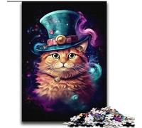 Adult Jigsaw Puzzles 2000 Pieces Magic Cat for 14+ Unique Challenge Game Family Games Christmas Birthday Gifts 70x100cm