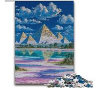 Adult Jigsaw Puzzles 2000 Pieces Mysterious Egyptian Pyramids for And from 14 Years And over Play Toys Because It Is Ideal As A Gift for The Whole Family 70x100cm