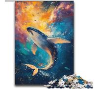 Adult Jigsaw Puzzles 2000 Pieces Mysterious Whale for 14+ Unique Challenge Game Family Games Christmas Birthday Gifts 70x100cm