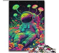 Adult Jigsaw Puzzles 2000 Pieces Psychedelic Astronaut for Age 14 Years And over Decompressing Intellectual Educational Toy Great Gift 70x100cm