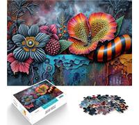Adult Jigsaw Puzzles 2000 Pieces Surreal Floral Art Made of cardboard for ages 14 and over for home decoration Gifts Ideas。size：70x100cm/27.5x39.3inch