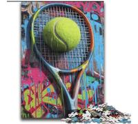 Adult Jigsaw Puzzles 2000 Pieces Tennis Oil Painting for Age 14 Years And over Decompressing Intellectual Educational Toy Great Gift 70x100cm