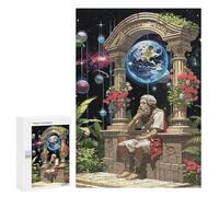 Adult Jigsaw Puzzles 300 PCS Apollo God Statue Jigsaw for Adults Relaxing Games A Work of Art Birthday Present, Gifts, 300 PCS