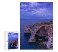 Adult Jigsaw Puzzles 300 PCS Blue Grotto At Dawn Teenagers Puzzles Toy Wall Decor Pattern Assembly Gifts for Friends And Family 300 PCS