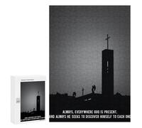 Adult Jigsaw Puzzles 300 PCS Christ Quote to Remember 2 Jigsaw for Adults Relaxing Games A Work of Art Birthday Present, Gifts, 300 PCS