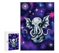 Adult Jigsaw Puzzles 300 PCS Cthulhu Space Creature Jigsaw for Adults Relaxing Games A Work of Art Birthday Present, Gifts, 300 PCS