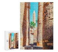 Adult Jigsaw Puzzles 300 PCS Karnak Temple Jigsaw for Adults Relaxing Games Birthday Present Great Gift for Gaming 300 PCS
