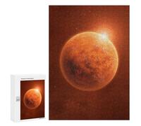Adult Jigsaw Puzzles 300 PCS Mars The Red Planet-1 Jigsaw Puzzles for Adults Stress Reliever Challenging To Complete Brainteaser Family Games 300 PCS