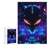 Adult Jigsaw Puzzles 300 PCS Neon Space Aliens Teenagers Puzzles Toy Wall Decor Pattern Assembly Gifts for Friends And Family 300 PCS