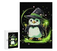 Adult Jigsaw Puzzles 300 PCS Penguin Spell Caster Jigsaw for Adults Relaxing Games Birthday Present Great Gift for Gaming 300 PCS