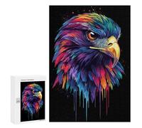 Adult Jigsaw Puzzles 300 PCS Pop Art Rainbow Red Kite P Jigsaw for Adults Relaxing Games A Work of Art Birthday Present, Gifts, 300 PCS